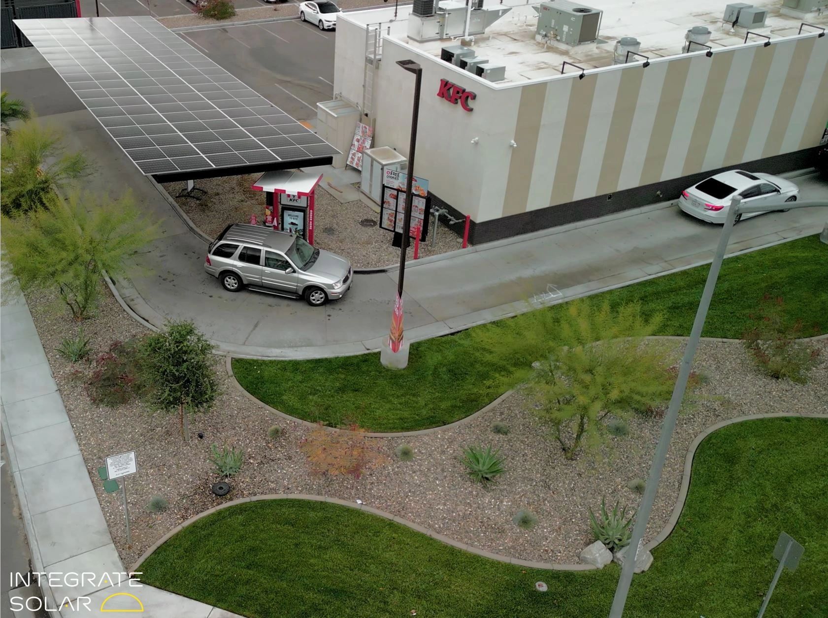 KFC location with rooftop solar installation by Integrate Solar